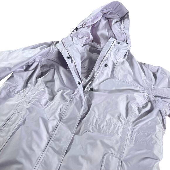 L.L.Bean Women’s Hemispheres Waterproof Hooded Rain Jacket 1X Plus Retail $179 - Picture 6 of 15
